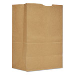 General Grocery Paper Bags, 75 lb Capacity, 1/6 BBL, 12" x 7" x 17", Kraft, 400 Bags (BAGSK1675) View Product Image