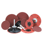 Merit Abrasives Aluminum Oxide Plus Quick Change Cloth Discs, 2 in Dia., 60 Grit View Product Image