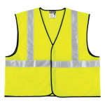 Mcr Safety Class Ii Economy Safety Vests  4X-Large  Lime (611-Vcl2Slx4) View Product Image