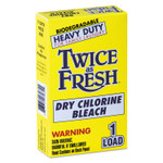 Twice as Fresh Heavy Duty Coin-Vend Powdered Chlorine Bleach, 1 load, 100/Carton (VEN2979646) View Product Image