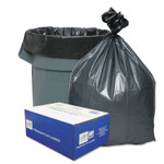 Platinum Plus Can Liners, 33 gal, 1.35 mil, 33" x 40", Gray, 10 Bags/Roll, 10 Rolls/Carton (WBIPLA4070) View Product Image