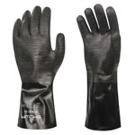 SHOWA Neoprene Protective Gloves, Black, Rough, Size 10 View Product Image