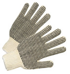 Anchor Regular Weight String Knit Glove Black Pv (101-6710)