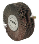 Weiler Vortec Pro Mounted Flap Wheels  3 In X 1 In  80 Grit  23 000 Rpm (804-30727) View Product Image