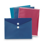 Pendaflex Poly Envelopes, Letter Size, Assorted Colors, 4/Pack (PFX90016) View Product Image