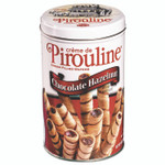 De Beukelaer Chocolate Hazelnut Pirouline Rolled Wafers, 14 oz