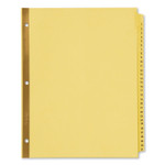 Avery Preprinted Laminated Tab Dividers with Gold Reinforced Binding Edge, 31-Tab, 1 to 31, 11 x 8.5, Buff, 1 Set (AVE11308) View Product Image