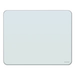 U Brands Cubicle Glass Dry Erase Board, 20 x 16, White Surface (UBR3689U0001) Product Image 