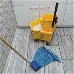 Genuine Joe Bucket/Wringer Combo Sidepress, 16"x14"x21", Yellow (GJO02347) View Product Image