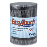 Pilot EasyTouch Ballpoint Pen, Retractable, Fine 0.7 mm, Black Ink, Clear Barrel, 36/Pack (PIL54058) View Product Image