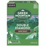 Green Mountain Coffee Double Black Diamond Extra Bold Coffee K-Cups, 24/Box
