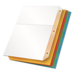 Cardinal Poly Ring Binder Pockets, 8.5 x 11, Assorted Colors, 5/Pack (CRD84007) View Product Image