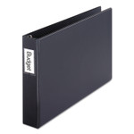 Cardinal Premier Easy Open 11 x 17 Locking Slant-D Ring Binder, 3 Rings, 2" Capacity, 11 x 17, Black