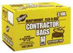 Warp Brothers Flex-O-Bag Trash Can Liners  42 Gal  3 Mil  33 X 48  Black (795-Hb42-20) View Product Image