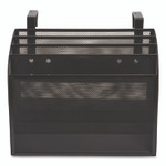TRU RED Wire Mesh Incline Sorter, Enclosed Design, 4 Sections, Letter-Size, 12.99 x 6.49 x 10.15, Matte Black