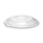 WNA Caterline Pack n' Serve Plastic Lids, Dome Lid, 12" Diameter x 1.5" h, Clear, 25/Carton