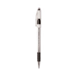 Pentel R.S.V.P. Ballpoint Pen Value Pack, Stick, Fine 0.7 mm, Black Ink, Clear/Black Barrel, 24/Pack (PENBK90ASW2) View Product Image