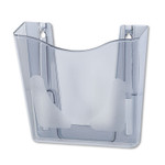 deflecto Euro-Style DocuPocket Portrait Wall File, A4/Legal/Letter/Magazines/Portfolio Size, 10.25" x 4" x 10", Smoke