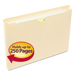 Smead Manila File Jackets, 1-Ply Straight Tab, Letter Size, Manila, 50/Box SMD75439