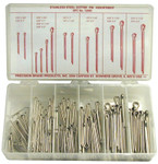 Stainless Steel Cotter Pin Assortment 124 Pieces (605-12995) View Product Image