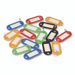 Honeywell Colored Key Tags, Plastic, 0.9 x 2, Assorted, 20/Pack