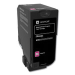 Lexmark 74C10M0 Return Program Unison Toner, 3,000 Page-Yield, Magenta