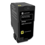 Lexmark 84C1HY0 Return Program Unison High-Yield Toner, 16,000 Page-Yield, Yellow (LEX84C1HY0) View Product Image