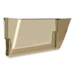 Storex Wall File, Letter Size, 13" x 4" x 7", Smoke