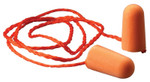 3M Foam Earplugs 1110  Corded (142-1110) View Product Image