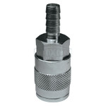 1/2" Ind Coupler 1/2" Barb Steel (238-4Fs4)
