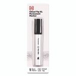 TRU RED XL Permanent Marker, Extra-Broad Chisel Tip, Black