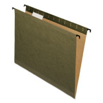 Pendaflex SureHook Hanging Folders, Letter Size, 1/5-Cut Tabs, Standard Green, 20/Box (PFX615215) View Product Image