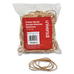 Universal Rubber Bands, Size 18, 0.04" Gauge, Beige, 4 oz Box, 400/Pack (UNV00418) View Product Image
