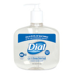Dial Professional Antibacterial Liquid Hand Soap for Sensitive Skin, Light Floral Scent, 16 oz, 12/Carton
