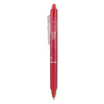 Pilot FriXion Clicker Erasable Gel Pen, Retractable, Fine 0.7 mm, Red Ink, Red Barrel (PIL31452) View Product Image