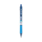 Pilot B2P Bottle-2-Pen Recycled Ballpoint Pen, Retractable, Medium 1 mm, Blue Ink, Translucent Blue Barrel, Dozen (PIL32801) View Product Image