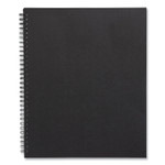 TRU RED Wirebound Soft-Cover Business-Meeting Journal, Preprinted Meeting Notes Template, Black Cover, 11 x 8.5, 80 Sheets View Product Image