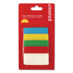 Universal Self Stick Index Tab, 2", Assorted Colors, 40/Pack (UNV99021) View Product Image