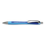 Schneider Slider Rave XB Ballpoint Pen, Retractable, Extra-Bold 1.4 mm, Blue Ink, Blue/Light Blue Barrel