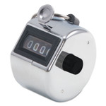 Bates Tally I Hand Model Tally Counter, Registers 0-9999, Chrome