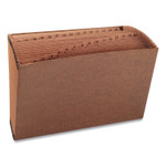 Smead TUFF Expanding Open-Top Stadium File, 31 Sections, 1/31-Cut Tabs, Legal Size, Redrope