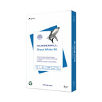 Hammermill Great White 30 Recycled Print Paper, 92 Bright, 20 lb Bond Weight, 11 x 17, White, 500/Ream (HAM86750) View Product Image