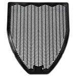 Impact Disposable Urinal Floor Mat, Nonslip, Fresh Blast Scent, 17.5 x 20.38, Black, 6/Carton