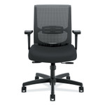 HON Convergence Mid-Back Task Chair, Synchro-Tilt and Seat Glide, Supports Up to 275 lb, Black HONCMY1AACCF10 (HONCMY1AACCF10) View Product Image