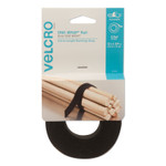 VELCRO Brand ONE-WRAP Pre-Cut Standard Ties, 0.75" x 12", Black (VEK90340) View Product Image