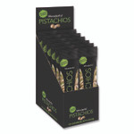 Paramount Farms Wonderful Pistachios, Roasted and Salted, 1.25 oz Tube, 12/Box