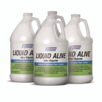 Dymon LIQUID ALIVE Odor Digester, 1 gal Bottle, 4/Carton