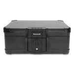 Honeywell Fire and Waterproof Safe with Touchpad Lock, 15.9 x 13.1 x 6.7, 0.24 cu ft, Black