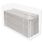 Kantek Multifold Paper Towel Dispenser, 12.5 x 4.4 x 7, Clear (KTKAH190) View Product Image