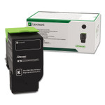 Lexmark 78C1UK0 Return Program Toner, 10,500 Page-Yield, Black